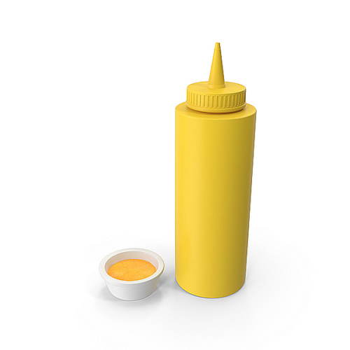mustard squeeze bottle